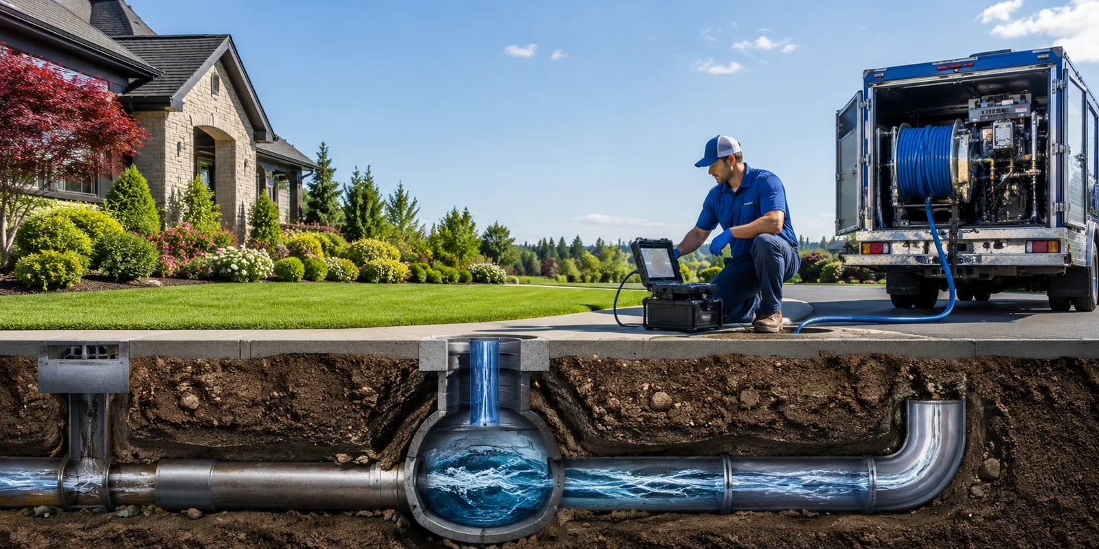 Drainage restoration information for Alpha, OH